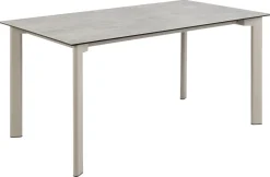 Eettafel Siger Keramiek Grijs Anista 160cm - Giga Living