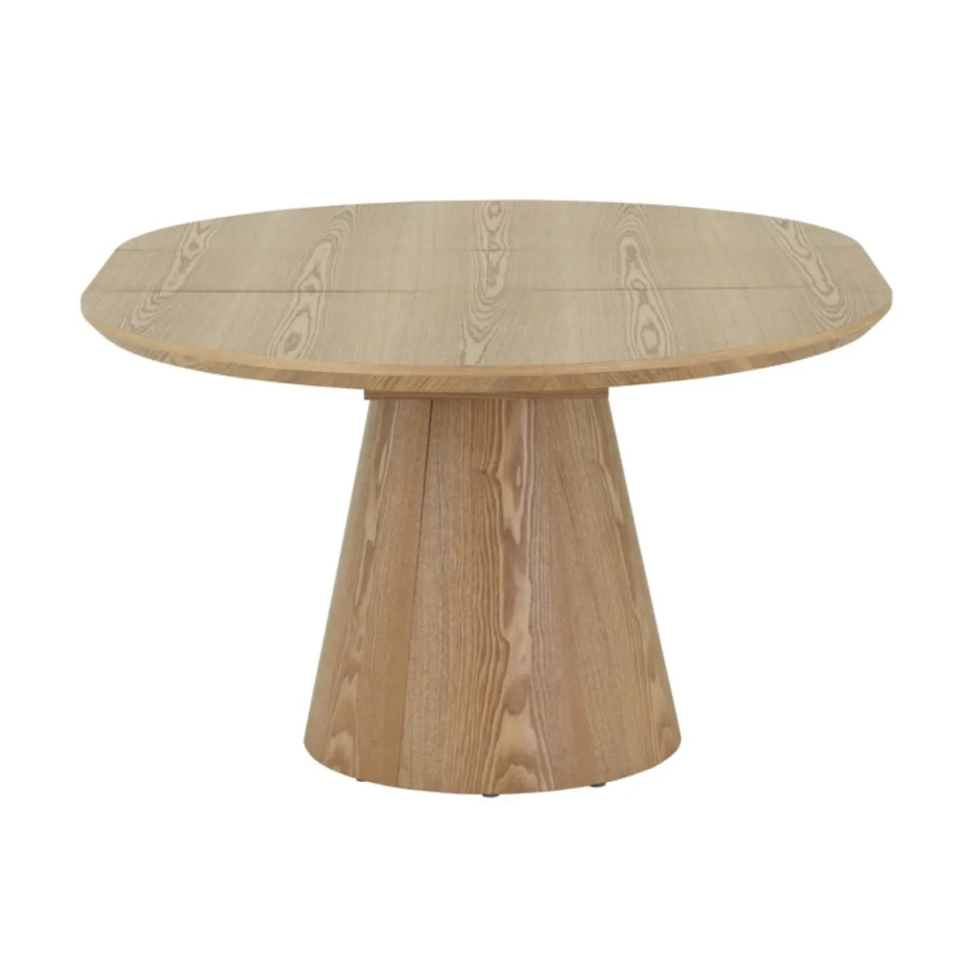 Eettafel Sivan Naturel Rond Uitschuifbaar 120-160cm - Giga Meubel