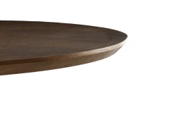 Eettafel Sivan Walnoot Ovaal Uitschuifbaar 160-200cm - Giga Meubel