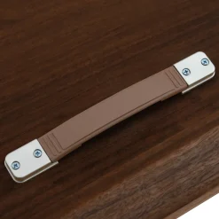 Eettafel Sivan Walnoot Rond Uitschuifbaar 120-160cm - Giga Meubel