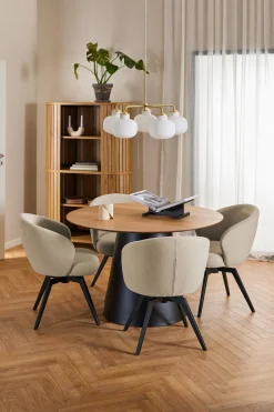 Eettafel Skagen Naturel Ø120x75cm Eiken - Giga Living