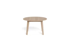 Eettafel Stanford Eiken Wit Ø120cm - Giga Living