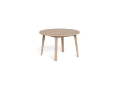 Eettafel Stanford Eiken Wit Ø120cm - Giga Living