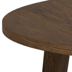Eettafel Stanford Gerookt Eiken Ø120cm - Giga Living