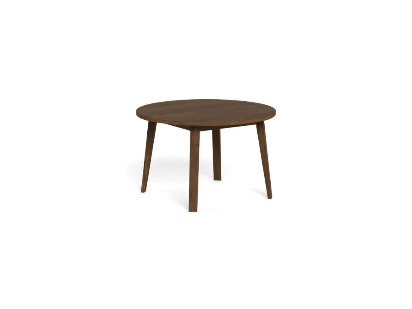 Eettafel Stanford Gerookt Eiken Ø120cm - Giga Living