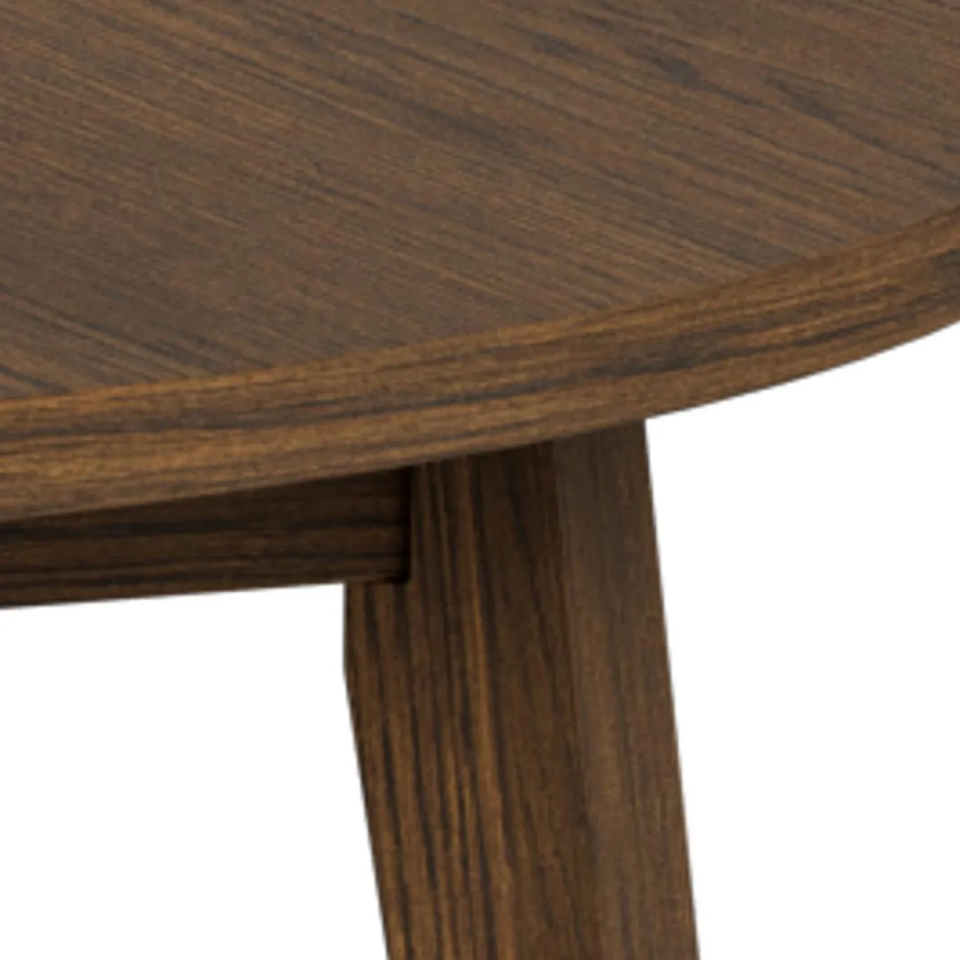 Eettafel Stanford Gerookt Eiken Ø120cm - Giga Living