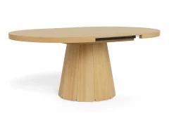Eettafel Sterling Eiken Ø120-180cm - Giga Living