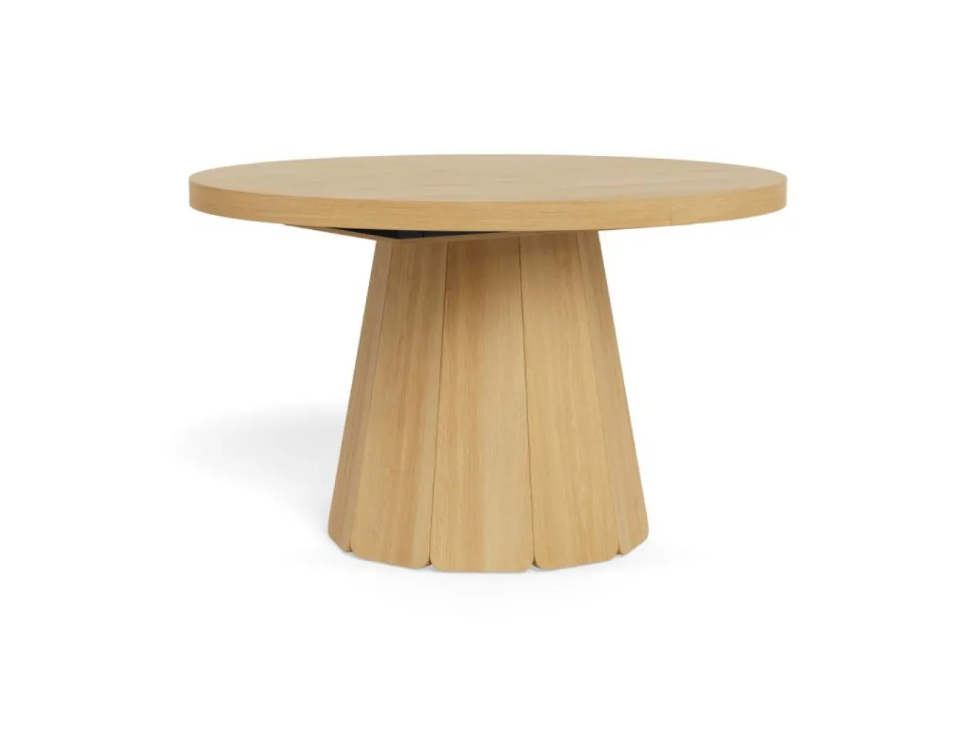 Eettafel Sterling Eiken Ø120-180cm - Giga Living