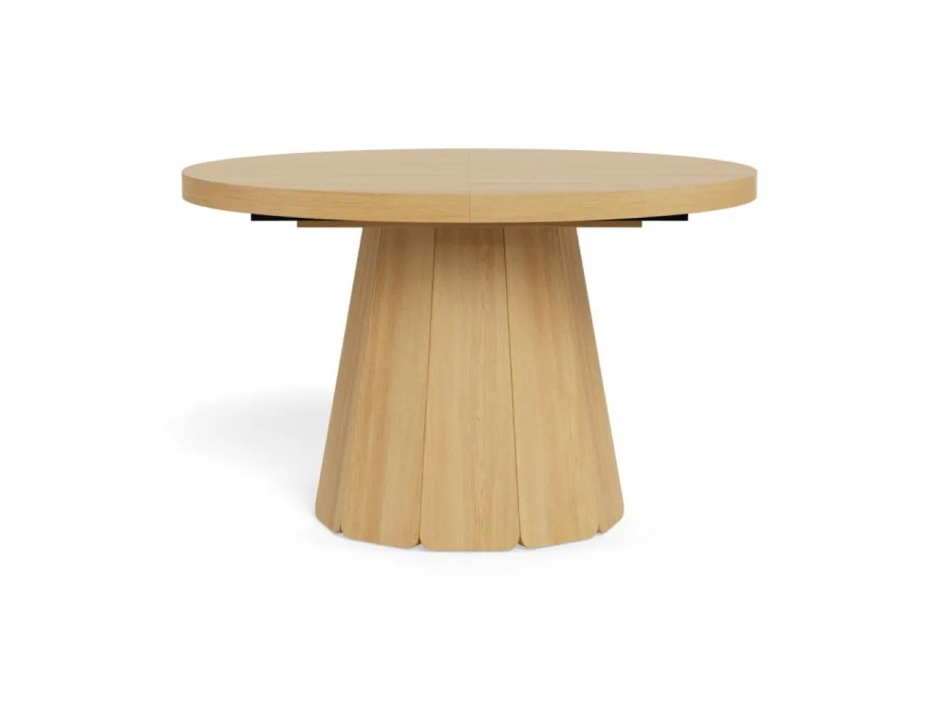 Eettafel Sterling Eiken Ø120-180cm - Giga Living
