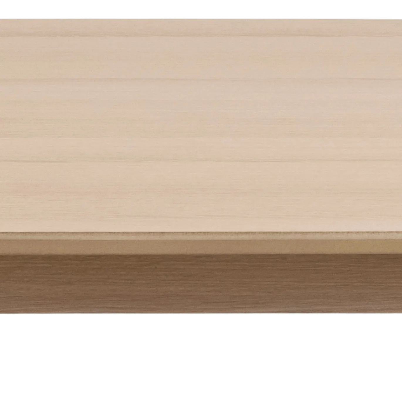 Eettafel Stijn MDF Lichtbruin 210cm - Giga Living