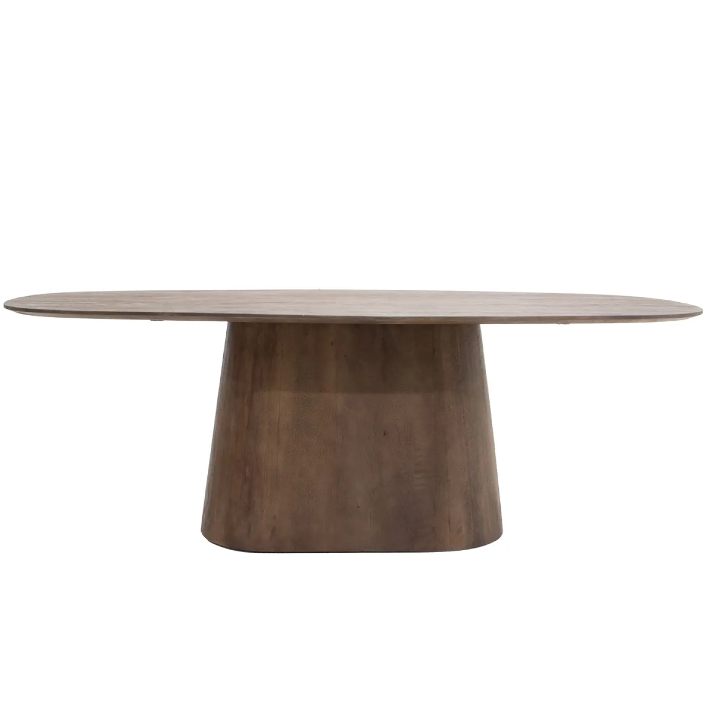 Eettafel Stijn Walnoot Deens Ovaal 180cm - Giga Meubel