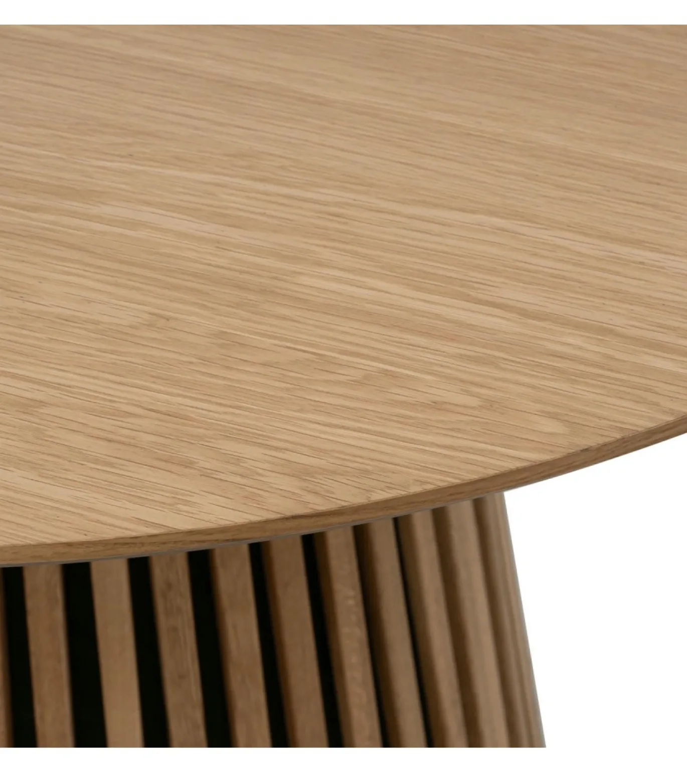 Eettafel Svendborg Naturel Uitschuifbaar Ø140-240cm - Giga Meubel