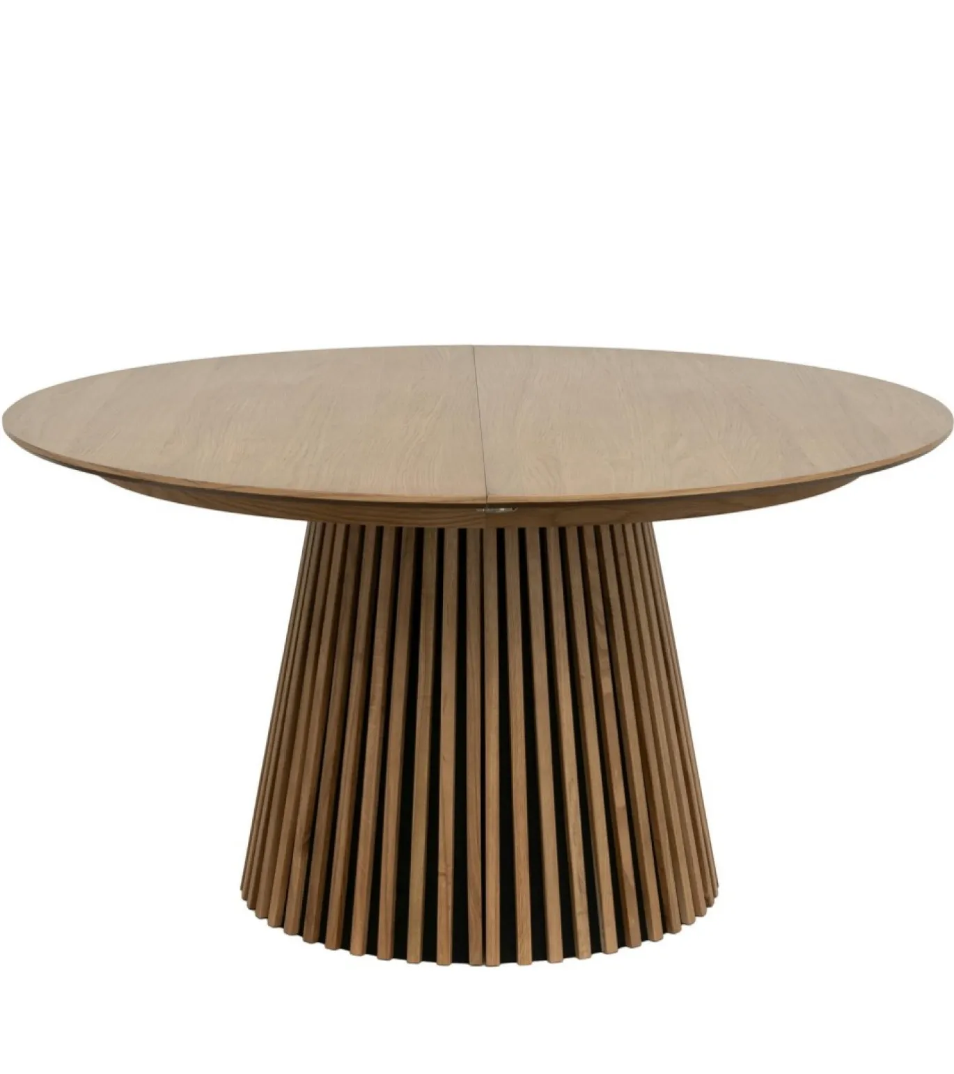 Eettafel Svendborg Naturel Uitschuifbaar Ø140-240cm - Giga Meubel