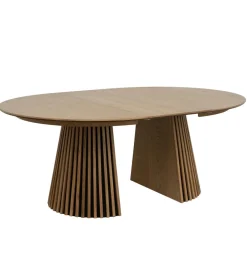 Eettafel Svendborg Naturel Uitschuifbaar Ø140-240cm - Giga Meubel