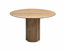 Eettafel Tijn Acacia Naturel 120cm - Giga Meubel