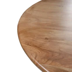 Eettafel Tijn Acacia Naturel 120cm - Giga Meubel