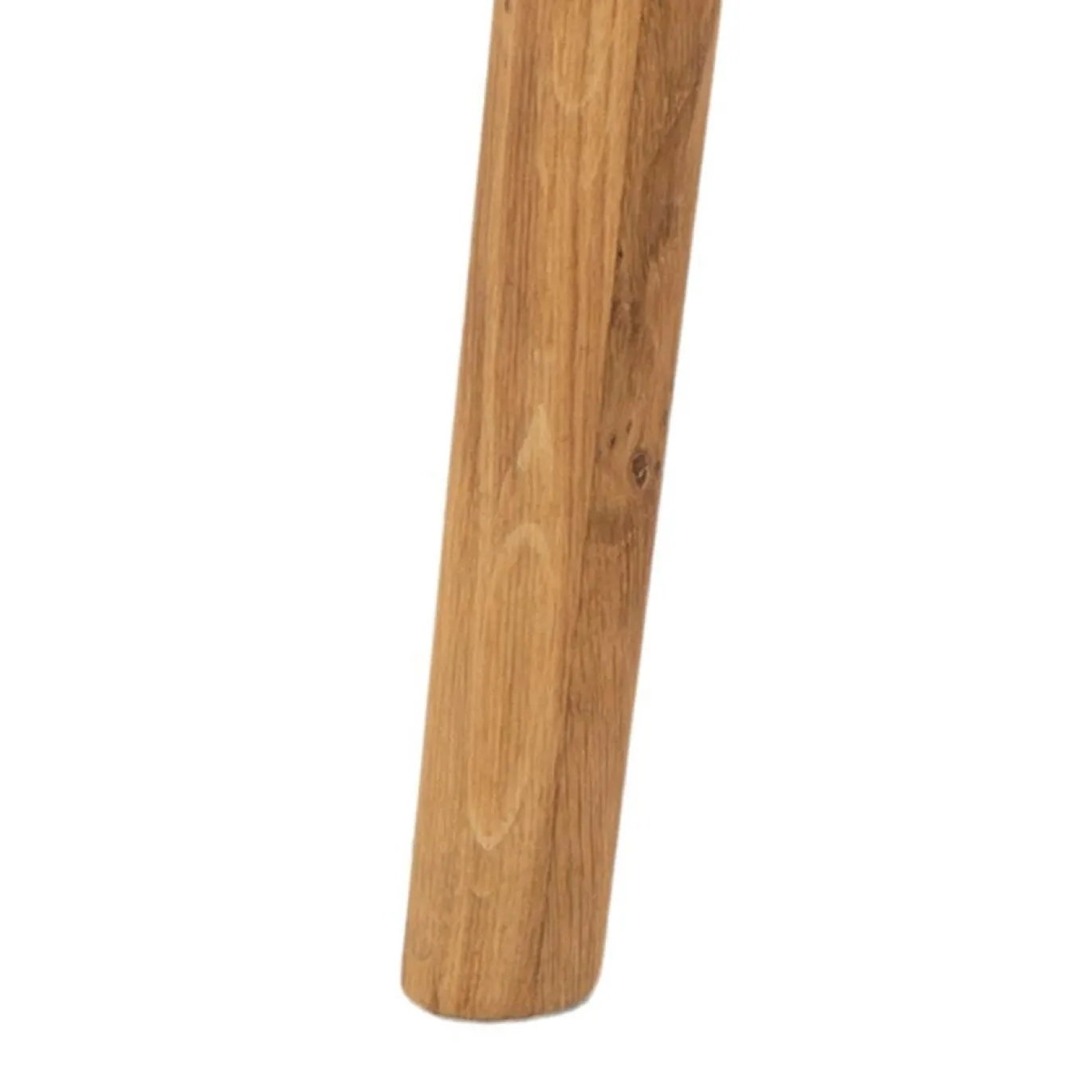 Eettafel Timor Visgraat MDF Naturel Ø120cm - Giga Living