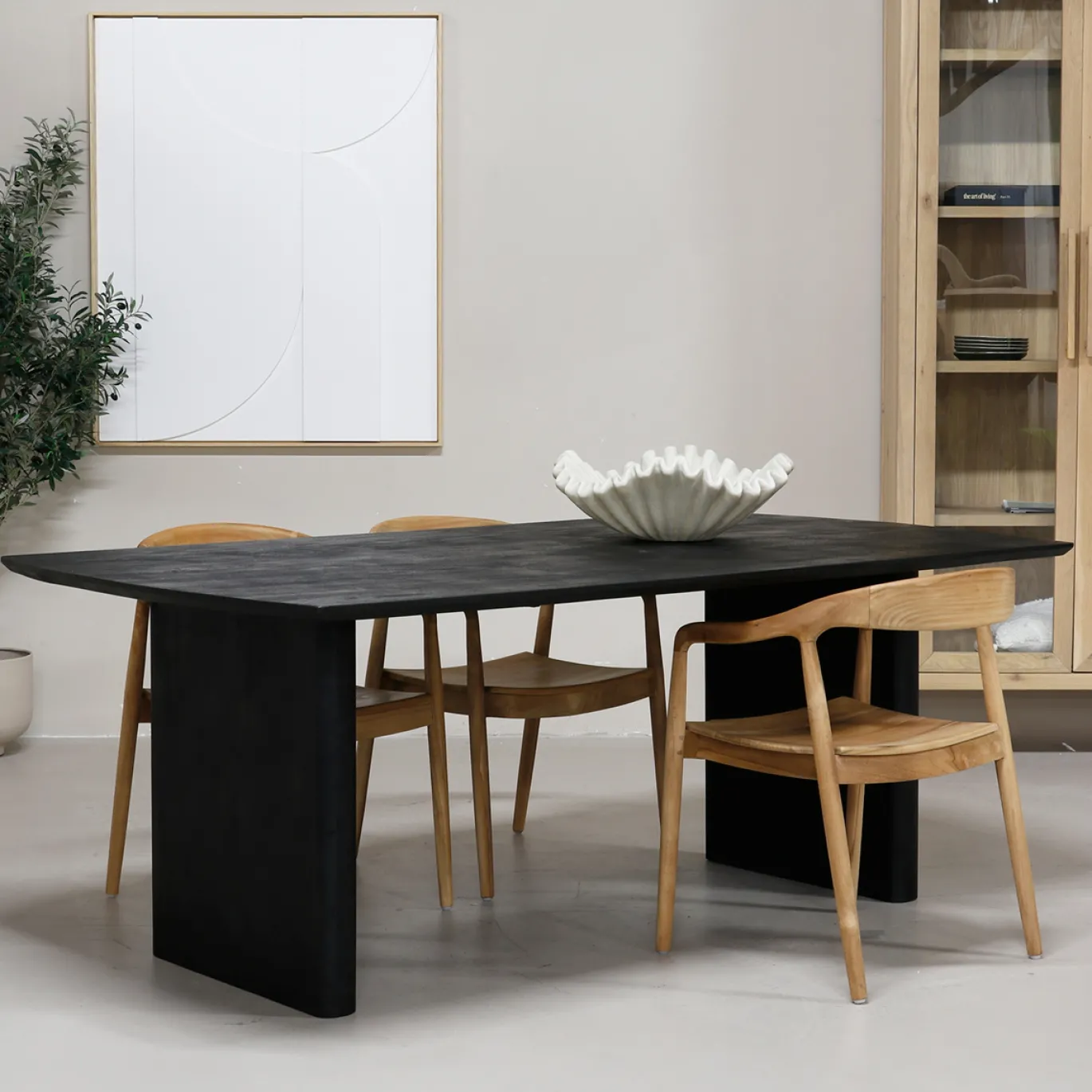 Eettafel Tomeo Zwart 200cm - Giga Meubel