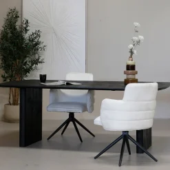 Eettafel Tomeo Zwart 200cm - Giga Meubel