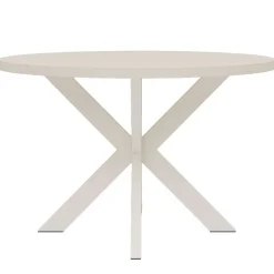 Eettafel Vancouver Beige Rond 120cm - Giga Meubel