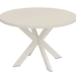 Eettafel Vancouver Beige Rond 120cm - Giga Meubel