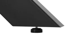 Eettafel Vancouver Zwart Eiken Rond 120cm - Giga Meubel