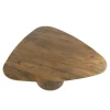 Eettafel Wave Centro Driehoekig 150cm Massief Mango Zand - Giga Meubel