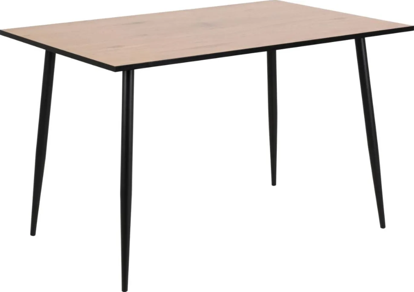 Eettafel Willy Melamine Wild Eiken 120cm - Giga Living