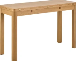 Eettafel Wilven Eikenfineer Mat 120cm - Giga Living