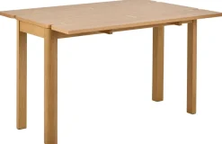 Eettafel Wilven Eikenfineer Mat 120cm - Giga Living