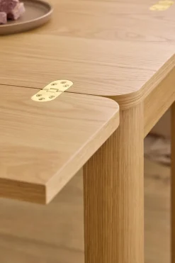 Eettafel Wilven Eikenfineer Mat 120cm - Giga Living