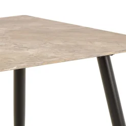 Eettafel Wiska Keramiek Bruin Aberta 140cm - Giga Living