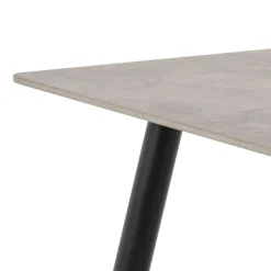 Eettafel Wiska Keramiek Grijs Batis 140cm - Giga Living