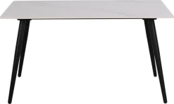 Eettafel Wiska Keramiek Wit Unico 140cm - Giga Living