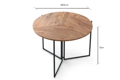Eettafel Yaprak Melamine Atlantic Pine