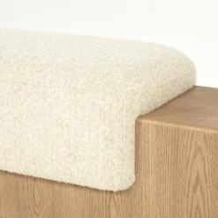 Eleonora Bankje George Beige Flou