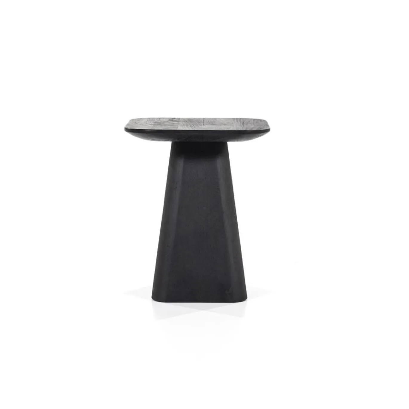 Eleonora Bijzettafel Aron Vierkant 40x40 Zwart