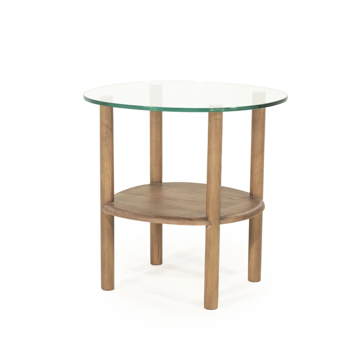 Eleonora Bijzettafel Cleo Lichtbruin