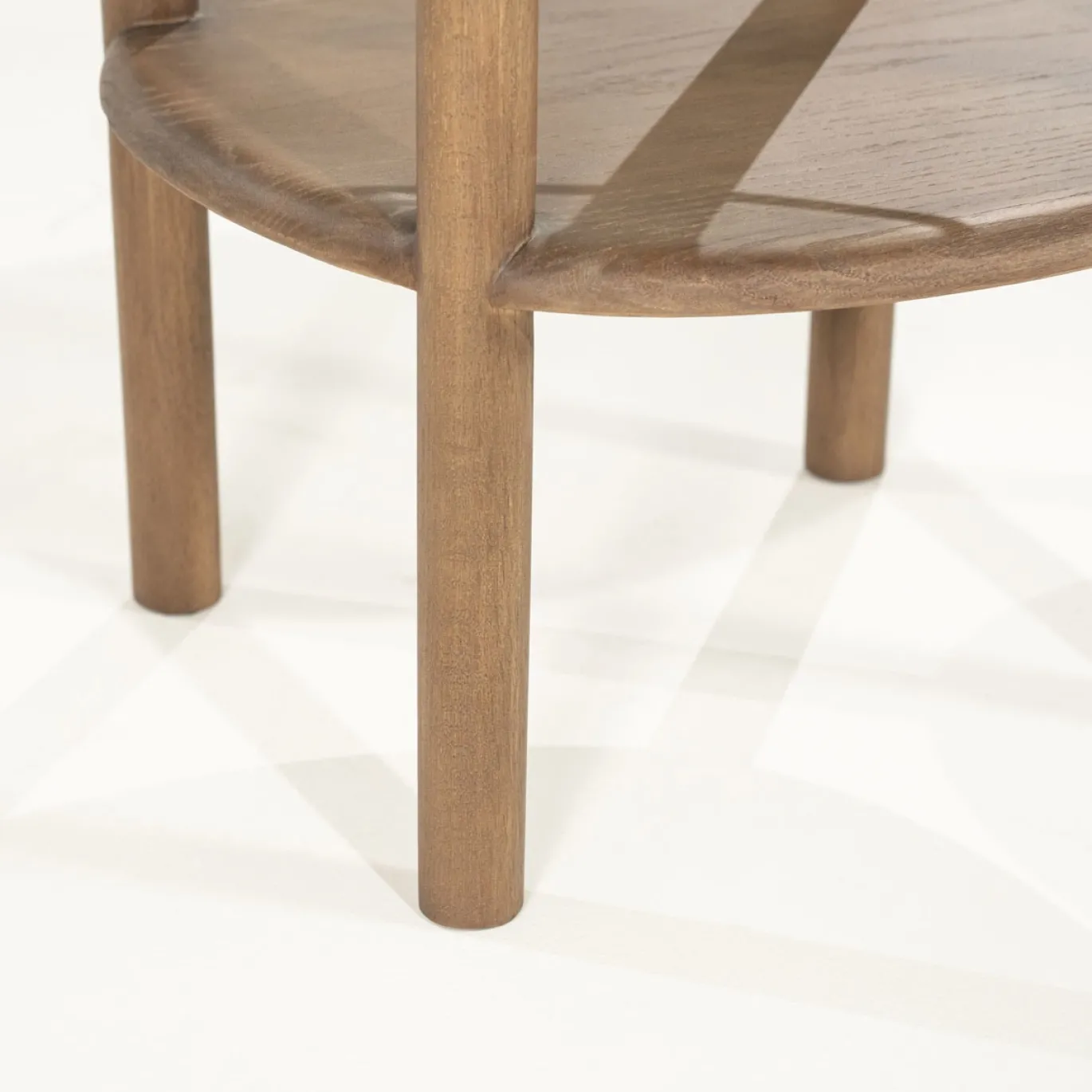 Eleonora Bijzettafel Cleo Lichtbruin