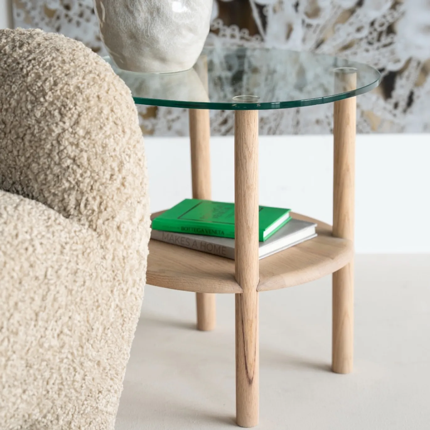 Eleonora Bijzettafel Cleo Naturel