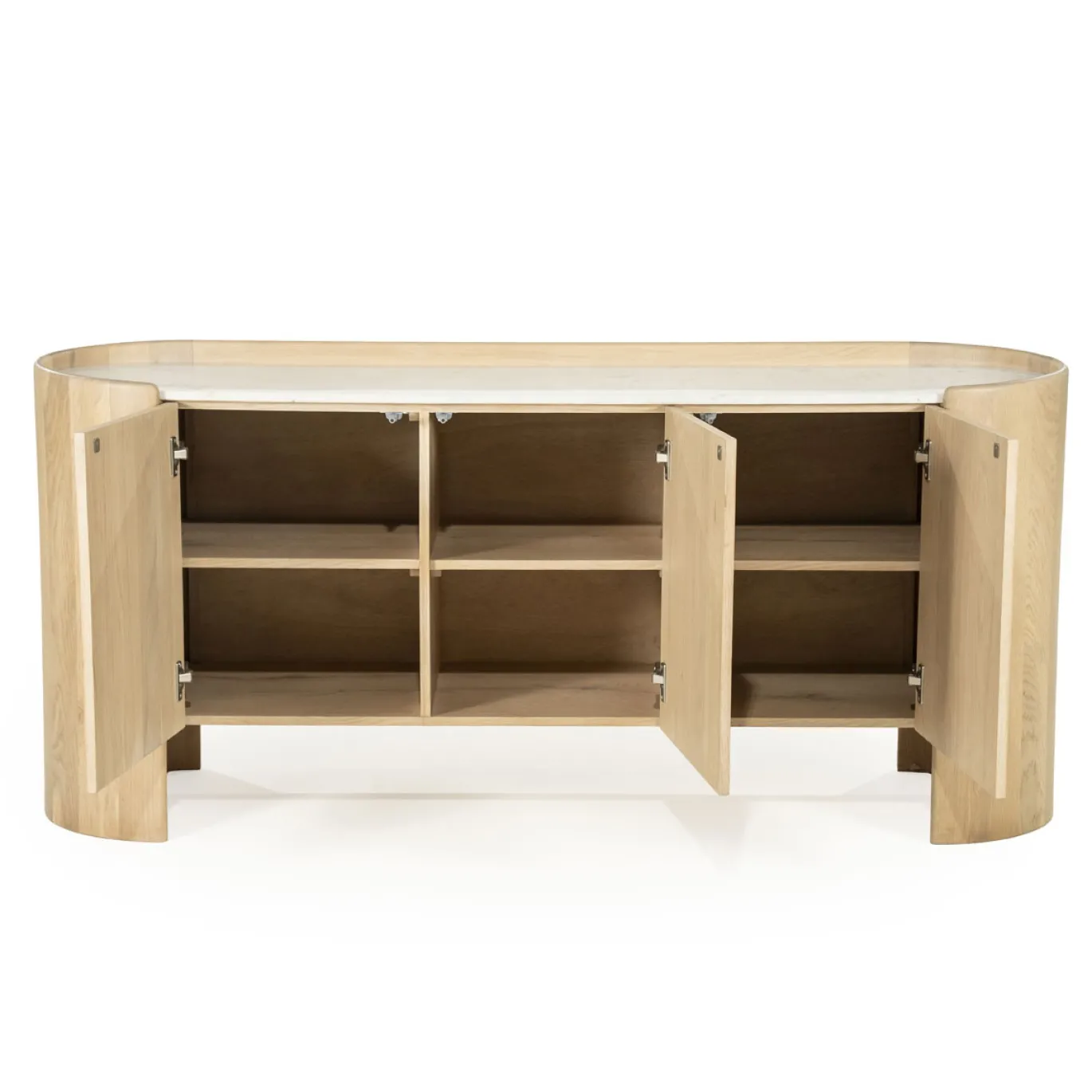 Eleonora Dressoir Don Marmer/Naturel 165cm