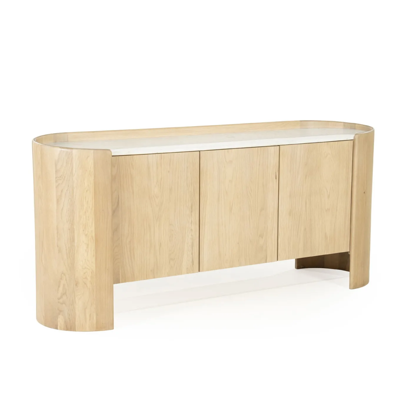 Eleonora Dressoir Don Marmer/Naturel 165cm