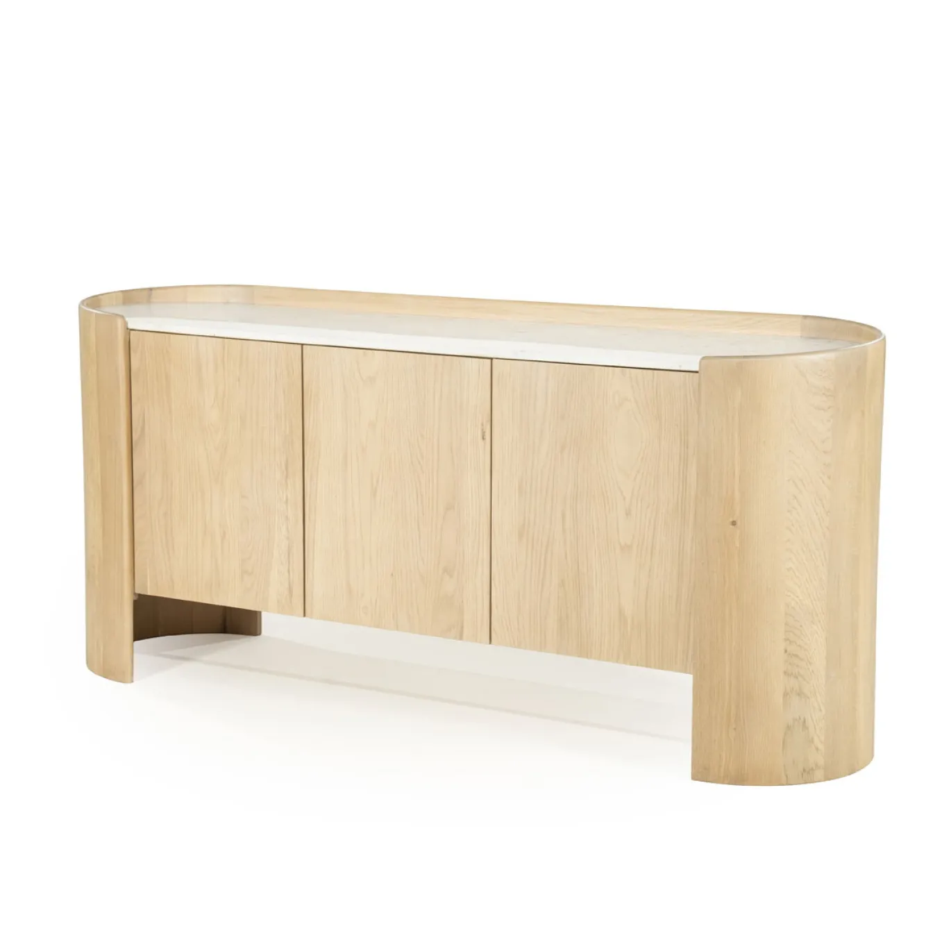 Eleonora Dressoir Don Marmer/Naturel 165cm