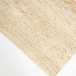 Eleonora Dressoir Lio 3-Deurs Mangohout & Travertin Beige