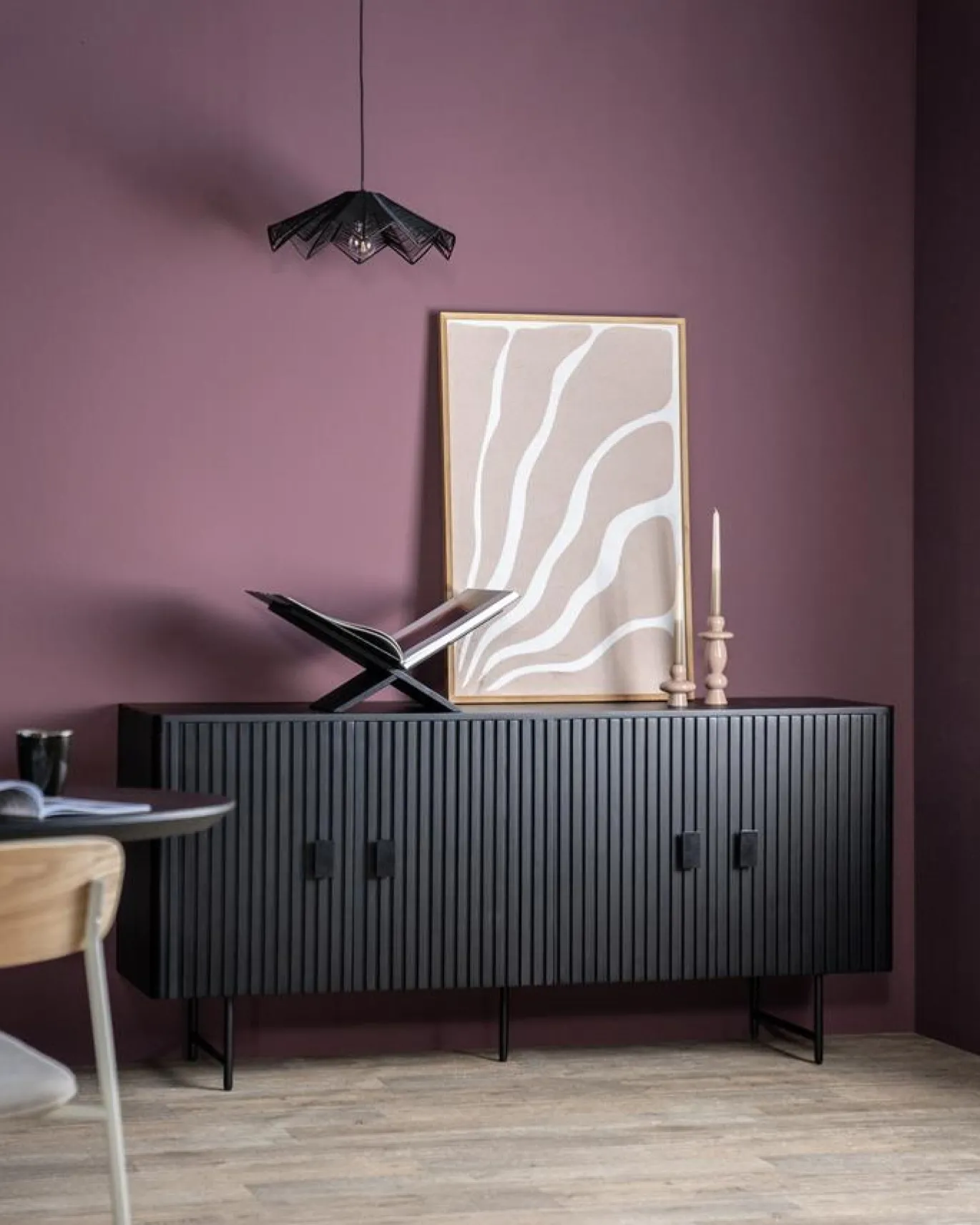 Eleonora Dressoir Remi Mangohout Zwart 4-deurs