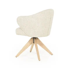 Eleonora Eetkamerstoel Connor Beige/Naturel Donna