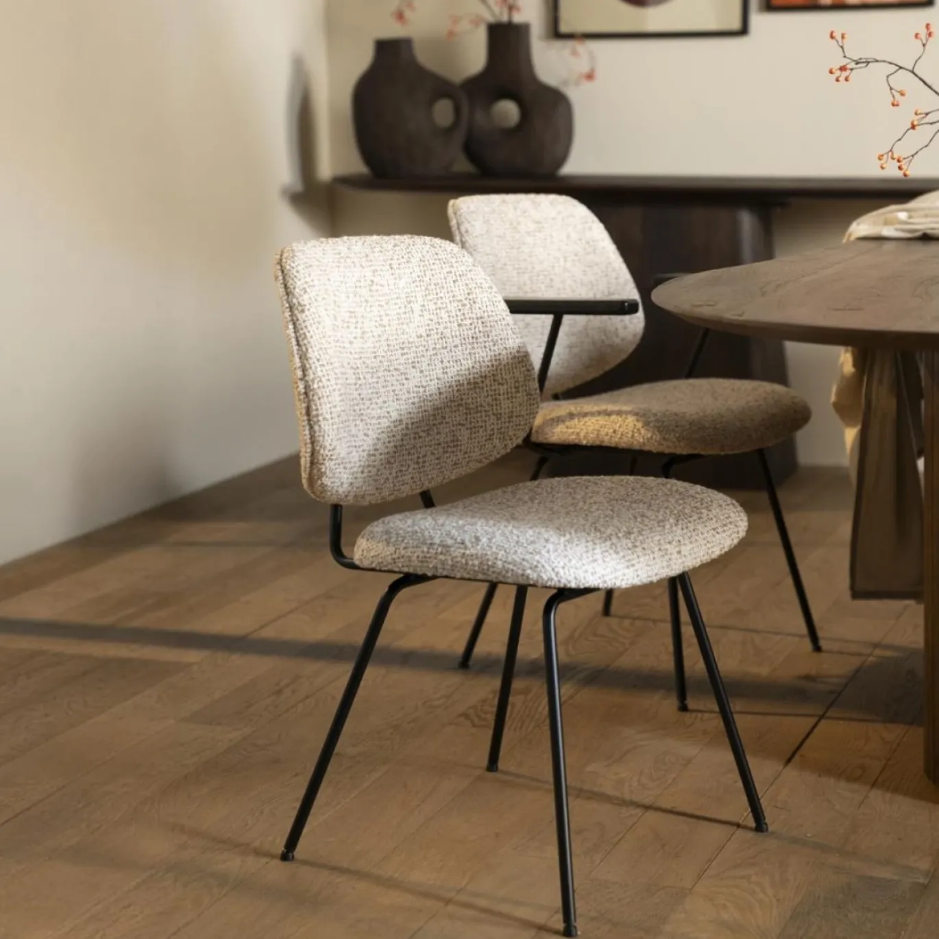 Eleonora Eetkamerstoel Jon Beige Maywood