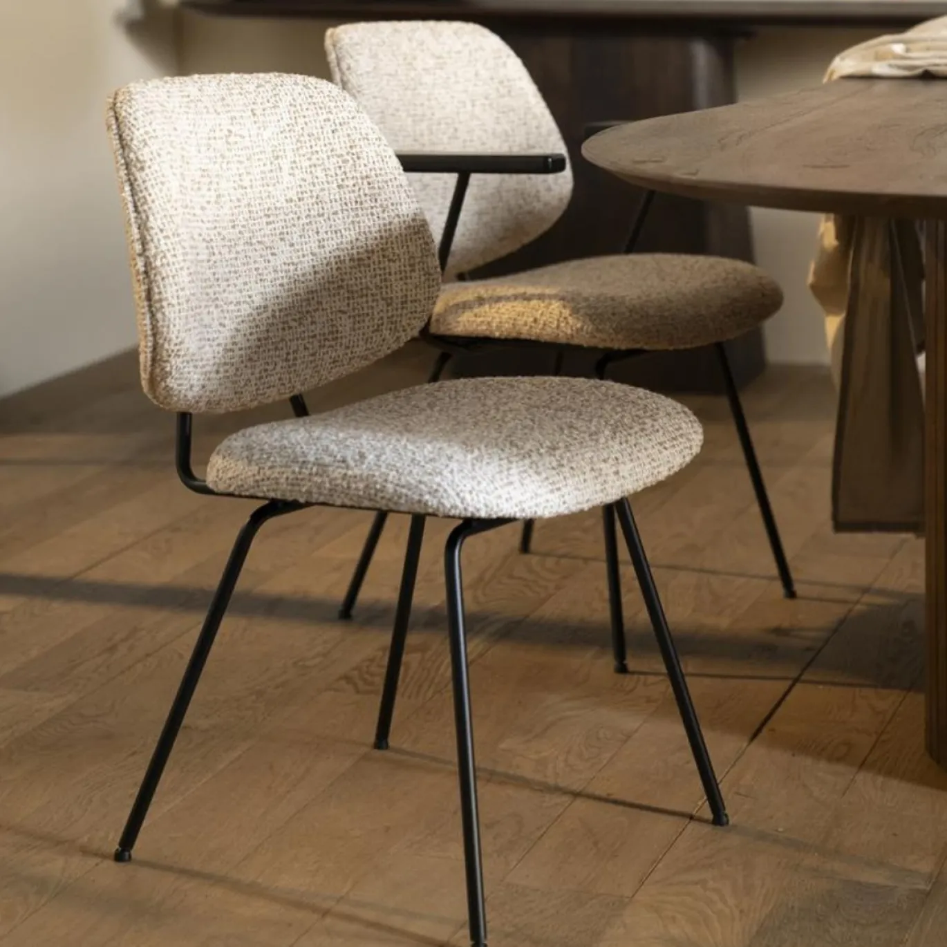 Eleonora Eetkamerstoel Jon Beige Maywood