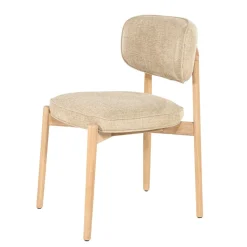 Eleonora Eetkamerstoel Rune Naturel Taupe Serene