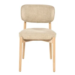 Eleonora Eetkamerstoel Rune Naturel Taupe Serene